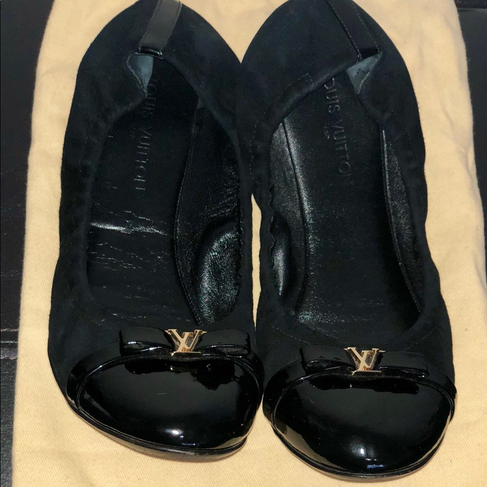 Louis Vuitton ballerina flats